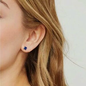 Sterling silver stud earrings ,non tarnished and hypoallergenic